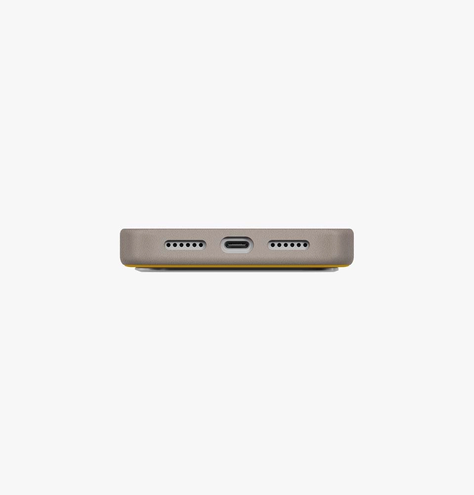 Защитный чехол UNIQ Lyden DS (MagSafe) для iPhone 17 Pro Flame Orange/Flint Grey