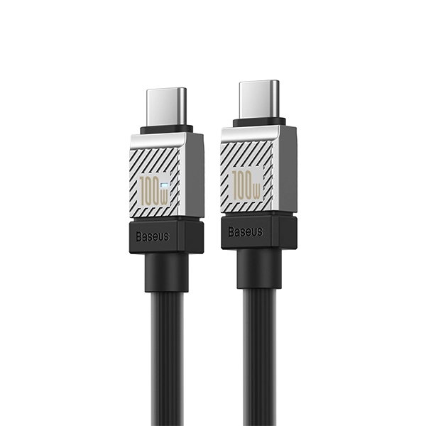 Кабель Baseus Coolplay Series Fast Charging Cable USB Type-C 100W 2 м, Черный