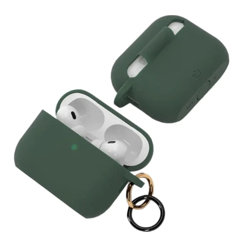Чехол VLP Charm Case для AirPods Pro 3, Темно-зеленый