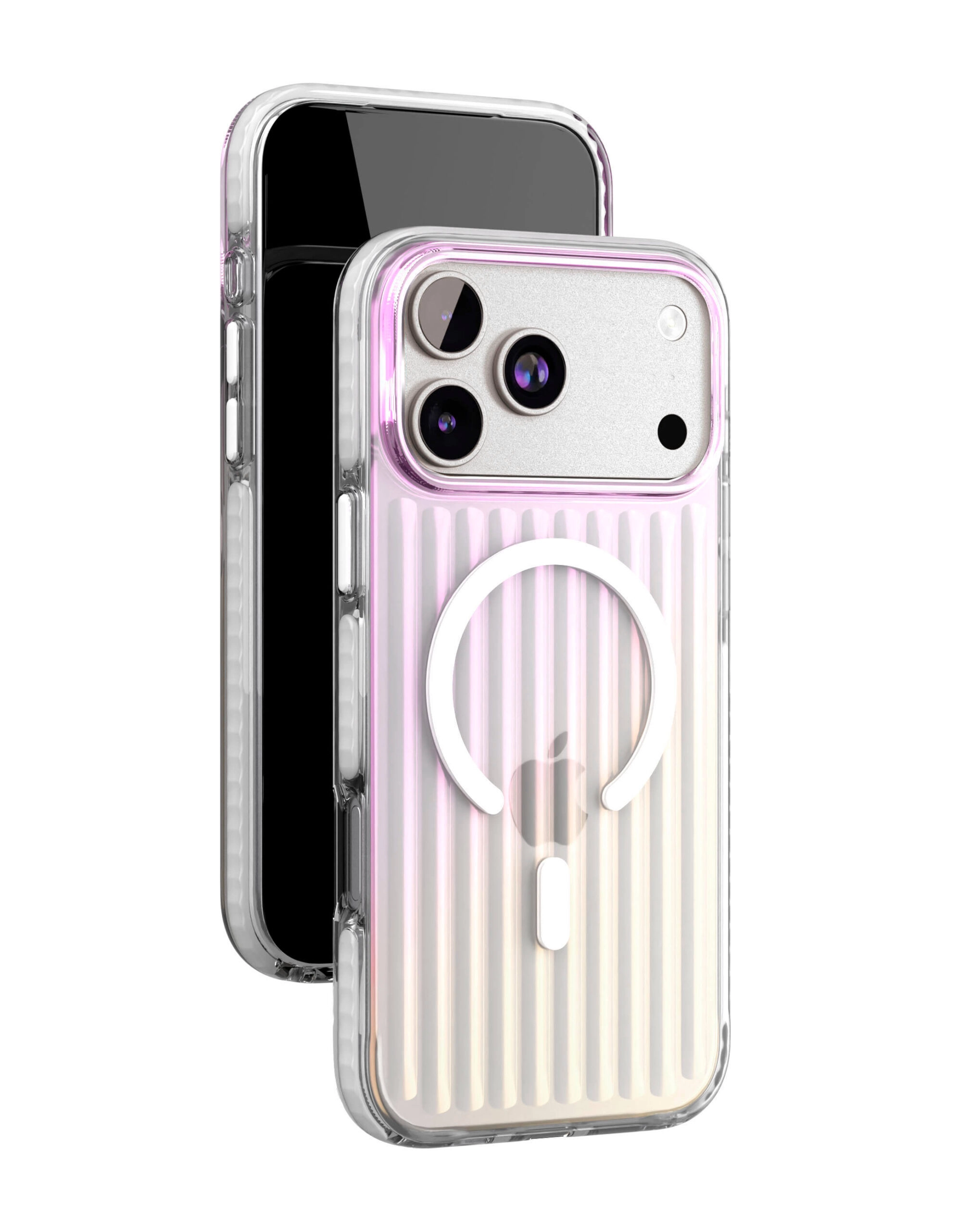Чехол VLP Pulse Case с MagSafe для iPhone 17 Pro Max перламутровый