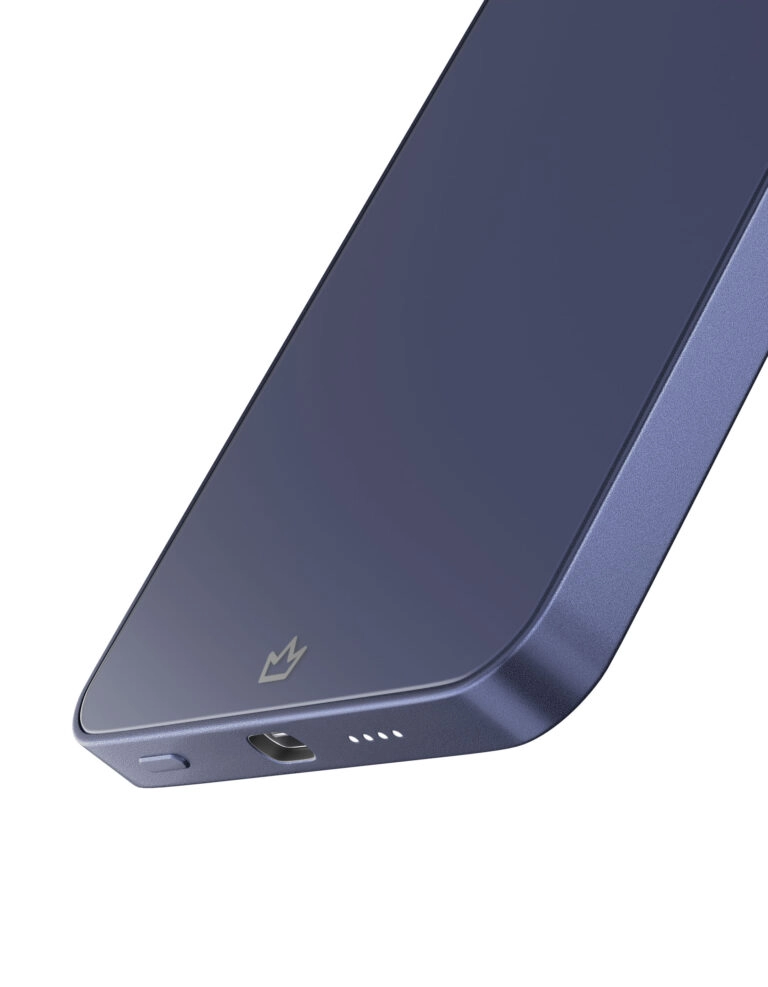 Внешний аккумулятор MagSafe VLP Diamond Energy (Qi2) 5000 мА·ч, темно-синий