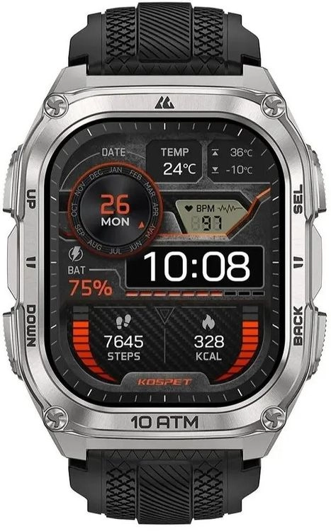 Смарт-часы Kospet Tank M4 Silver