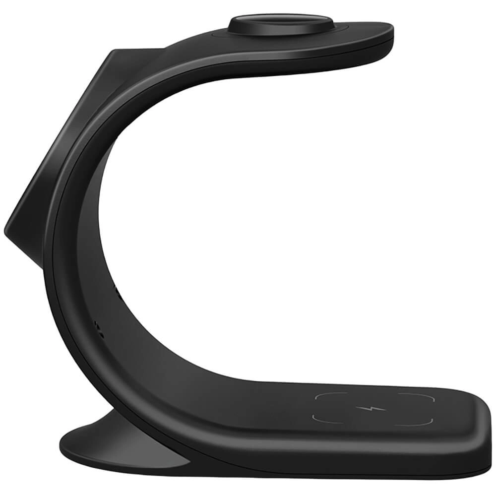 Беспроводное зарядное устройство VLP Powerstand 3 in 1 для Apple Черный