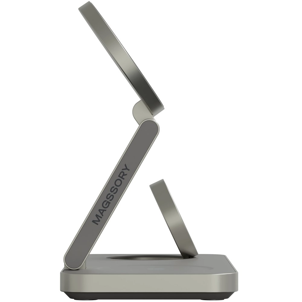 Беспроводное зарядное устройство Magssory Yoga для Apple 3-в-1 с Qi2