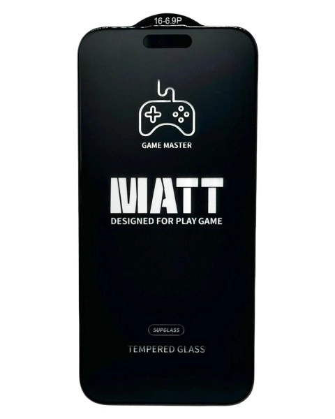 Защитное стекло Supglass XC-13 3D матовое для iPhone 16 Pro Max