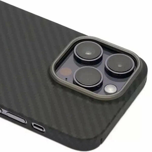 Чехол KZDOO (K-Doo) для iPhone 16 Pro кевларовый Черный