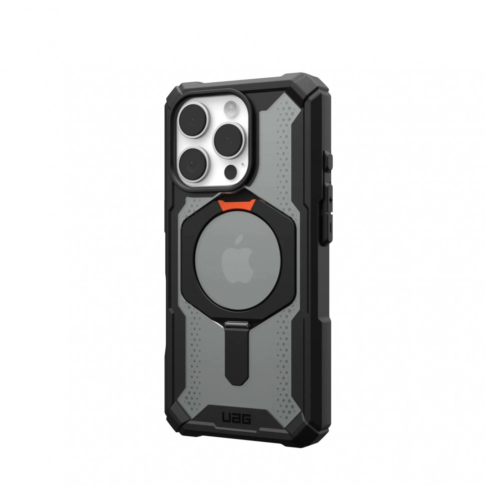 Чехол UAG Plasma XTE для iPhone 16 Pro, черный/оранжевый