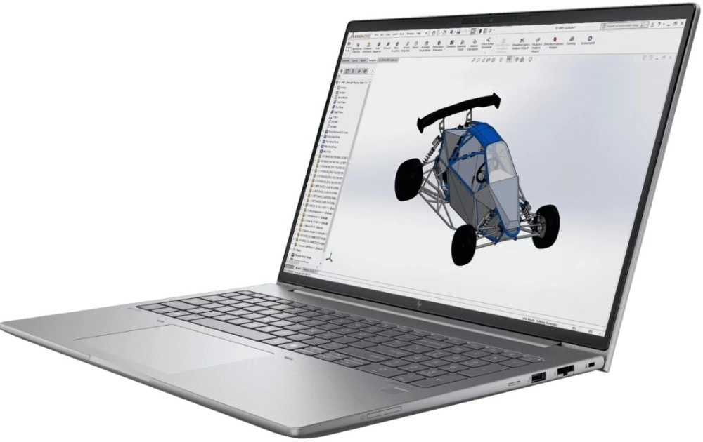 Рабочая станция HP ZBook Power 16 G11 A8WN3PT (16", Intel Core Ultra 7 155H, 16 ГБ, 1 ТБ SSD, NVIDIA RTX 500 Ada 4 ГБ), серый