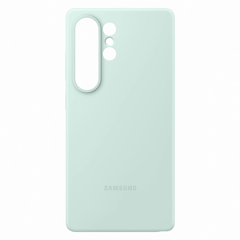 Чехол Samsung Silicone Case Samsung S25 Ultra Мятный