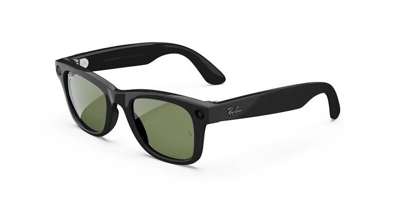 Умные очки Ray-Ban Wayfarer, Shiny Black