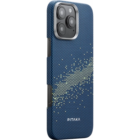 Чехол Pitaka StarPeak Tactile Woven case для iPhone 16 Pro Max, принт Milky Way Galaxy