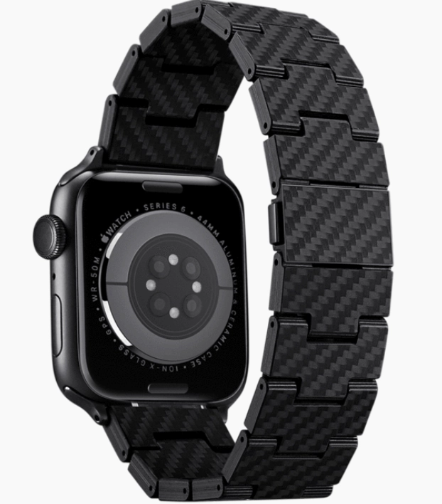 Браслет карбоновый Pitaka для Apple Watch 42/44мм - Classic (Retro)