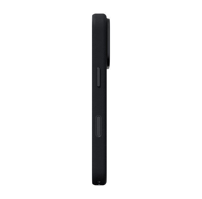 Чехол Magssory для iPhone 18 Pro экокожа, черный