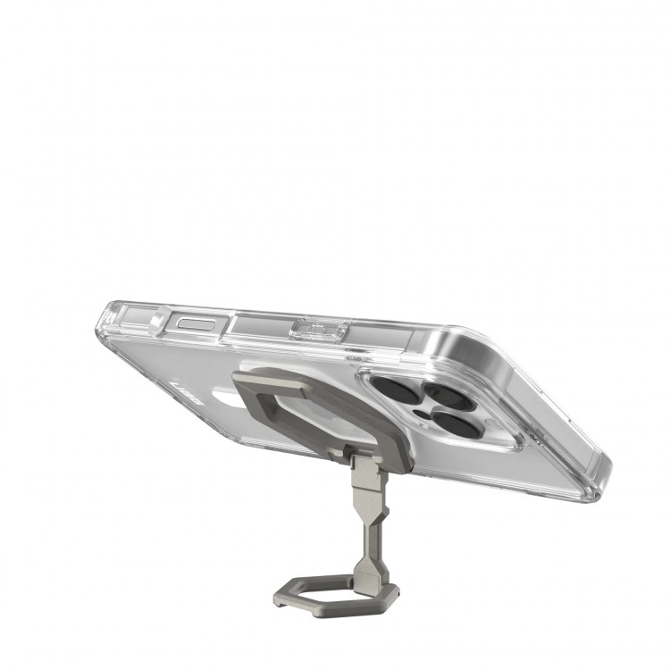 Чехол + подставка UAG MagSafe Plyo для iPhone 16 Pro Max Ice/Silver