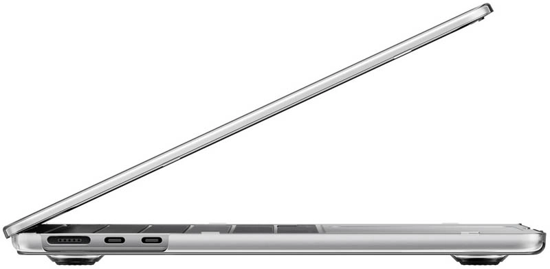 Чехол Uniq Vero для MacBook Air 15" (2022-2025 M2-M4), Crystal Clear