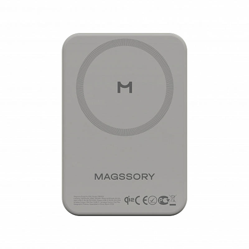 Беспроводной внешний аккумулятор Magssory Pride 10K Magnetic Power Bank