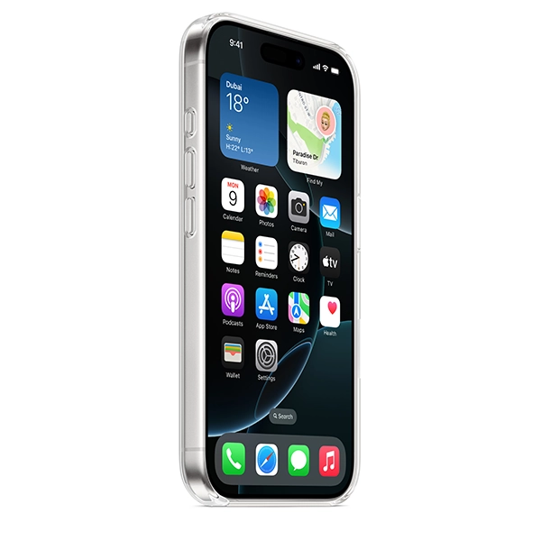 Поликарбонатовый чехол Apple для iPhone 16 Pro Clear Case with MagSafe (Прозрачный)