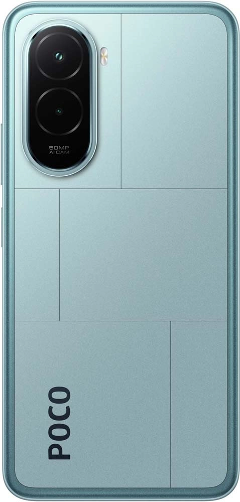 Смартфон Xiaomi Poco M7 6/128 ГБ, синий (Blue) 25062PC34G