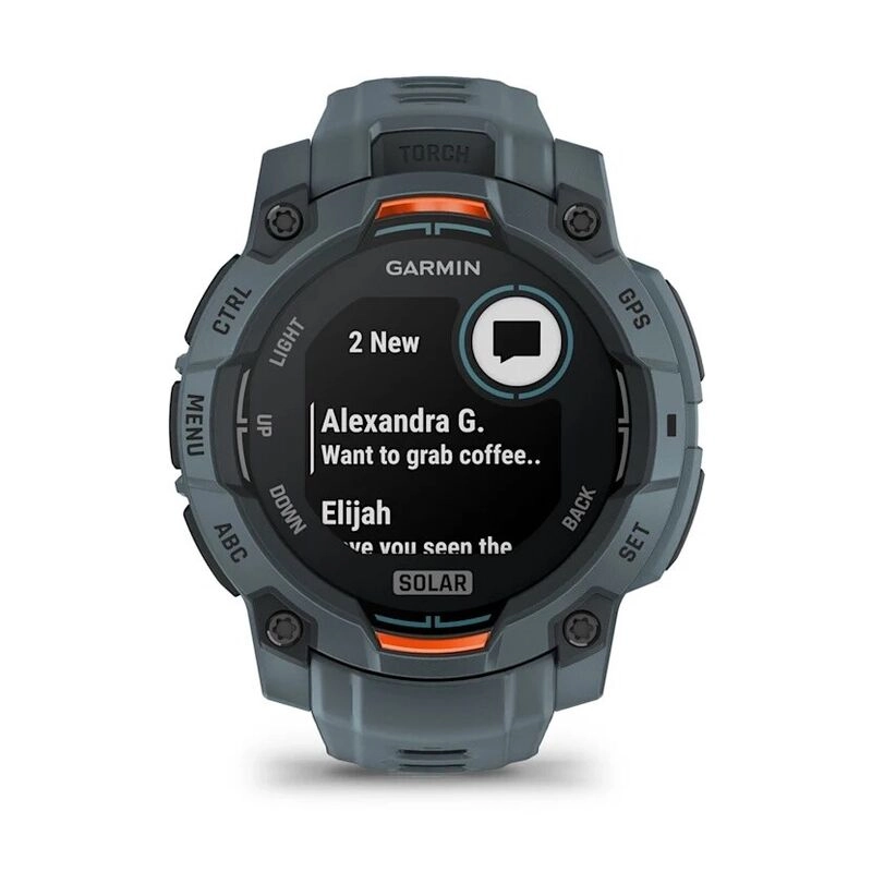 Смарт-часы Garmin Instinct 3 - 45 mm, Solar, Сумеречный цвет