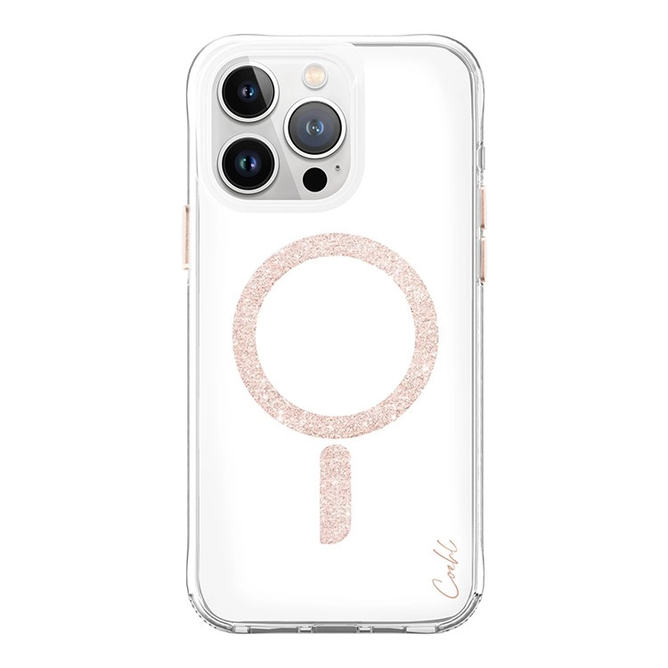 Чехол Uniq для iPhone 15 Pro COEHL Glace Rose Gold (MagSafe)