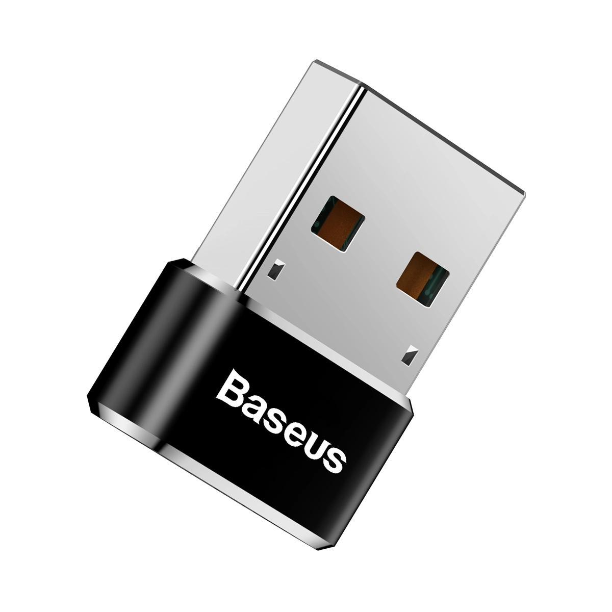 Адаптер Baseus USB Male To Type-C Female Adapter Converter 5A Черный
