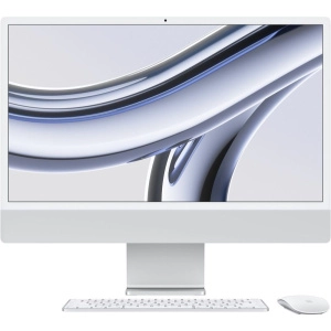 Моноблок Apple iMac 24" M3 (2023) Retina 4,5K 8C CPU/10С GPU, 16 ГБ RAM, 512 ГБ SSD, (Silver | Серебро) (Z19E003CK; Z19U000BL)