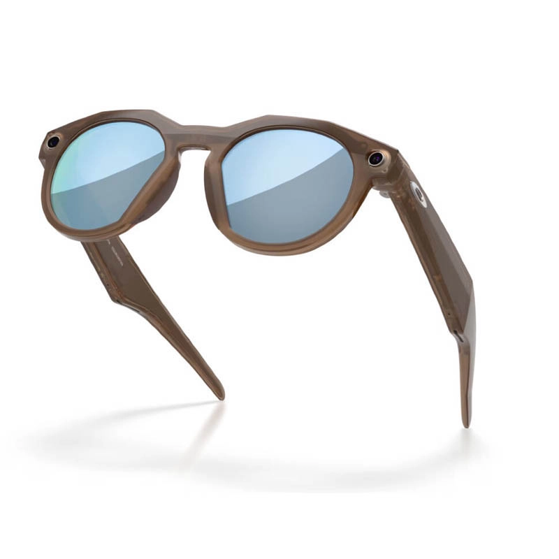 Умные очки Oakley Meta HSTN OW8002-0651, Brown Smoke / Prizm Deep Water Polarized