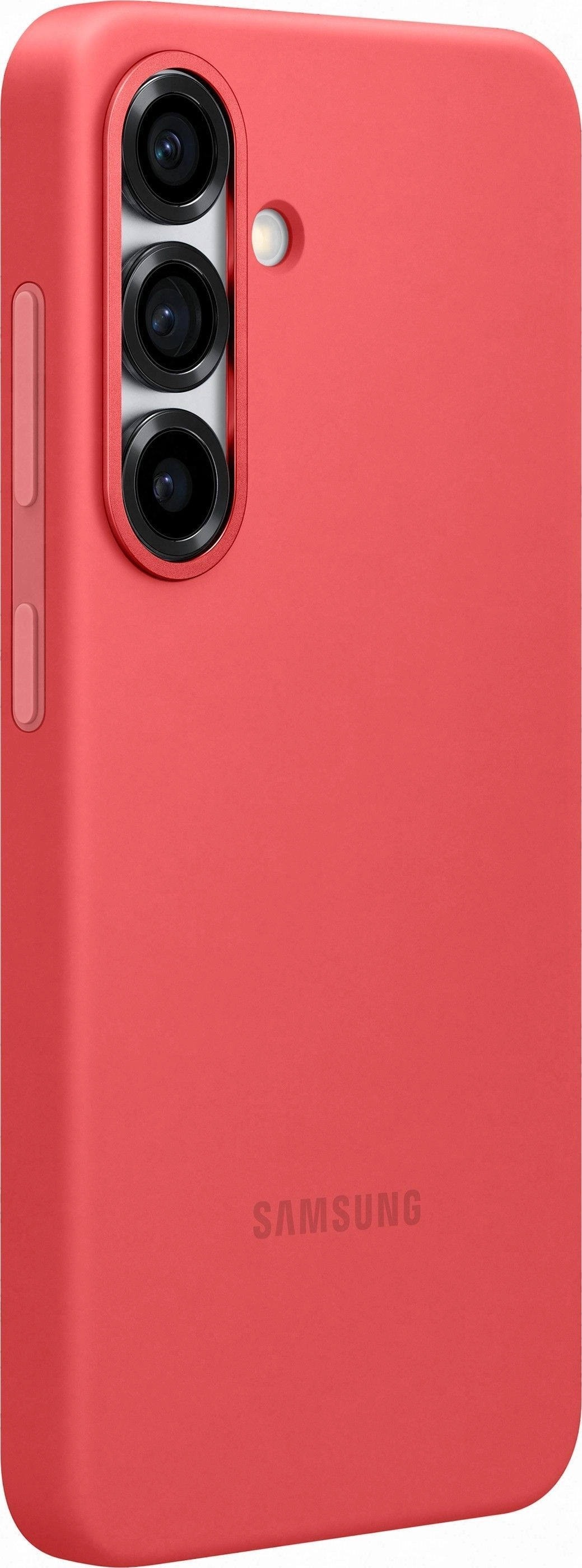 Чехол Samsung S25 Silicone Case Красный