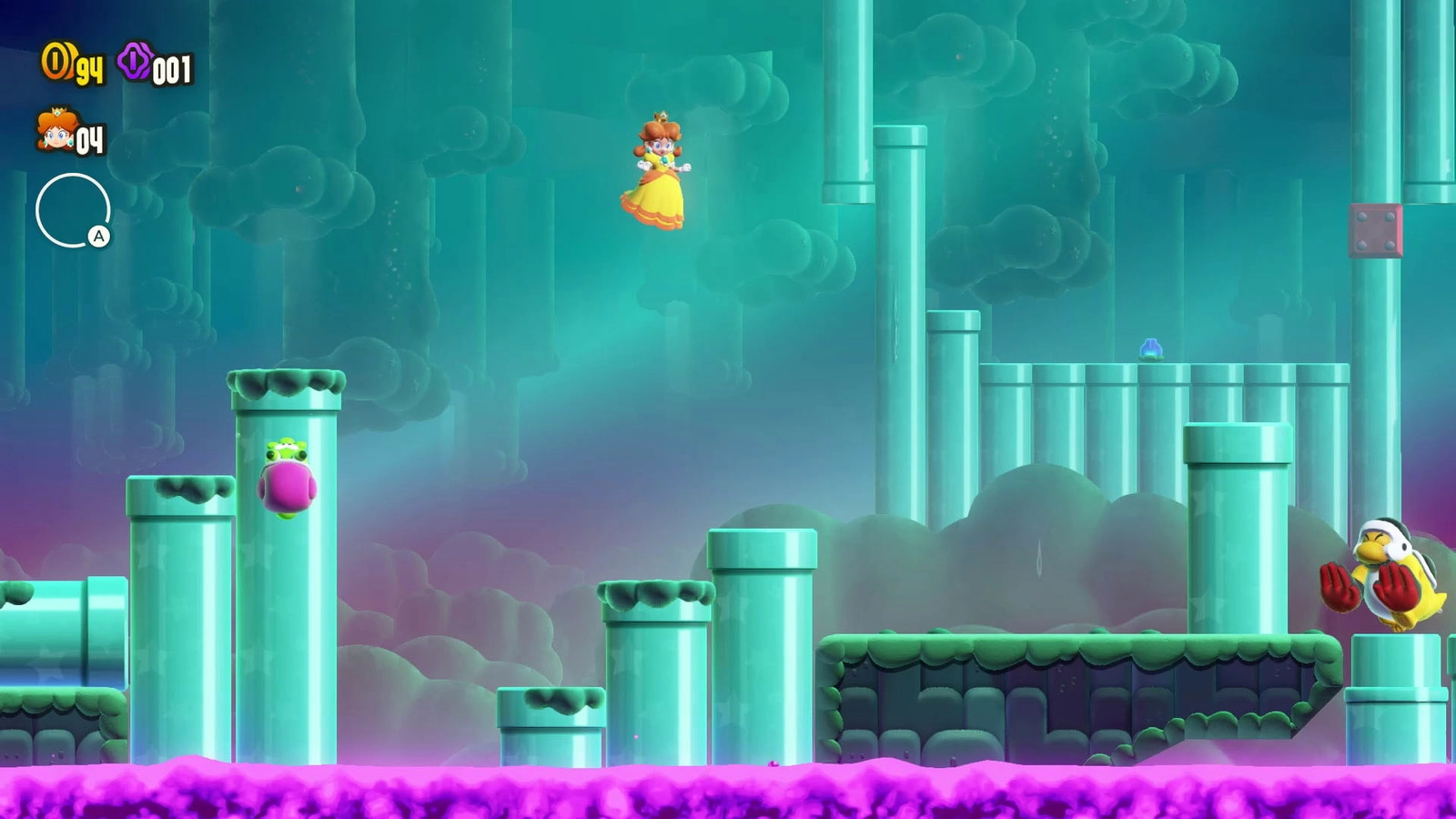 Игра Super Mario Bros. Wonder, русские субтитры (NS)