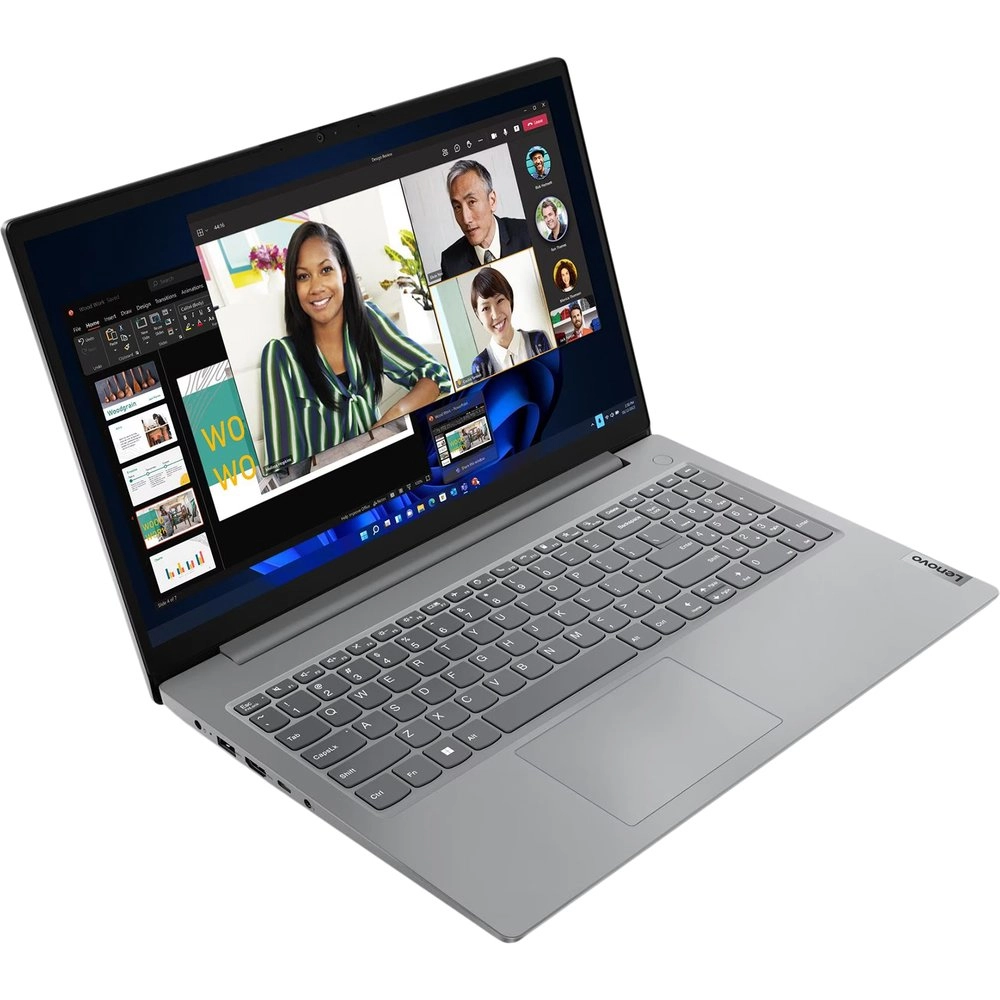 Ноутбук Lenovo V15 G4 AMN 15.6", AMD Ryzen 5, 16/512 GB, AMD Radeon Graphics (83CQA01BIN) Серый
