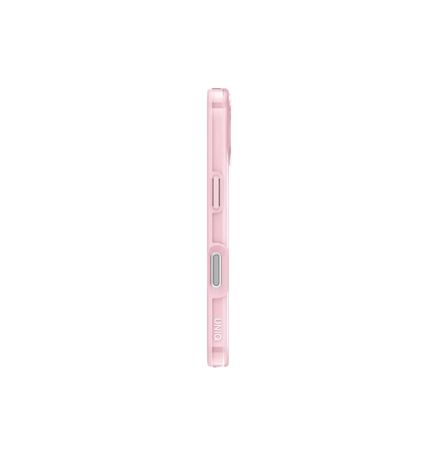 Чехол Uniq для iPhone 17 Clario (MagSafe), Розовый