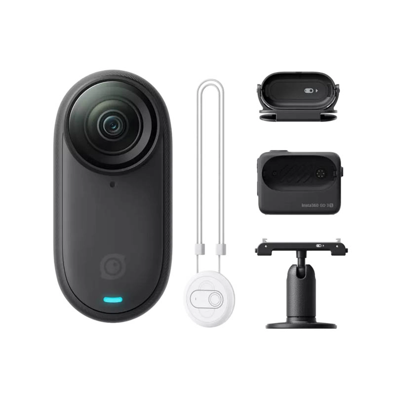 Экшн-камера Insta360 Go 3S | 64 ГБ, Черный