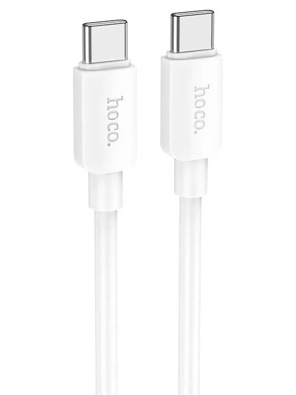 Кабель USB-C HOCO X96 Hyper Type-C - Type-C, 3A, 60W, 25 см, белый Белый