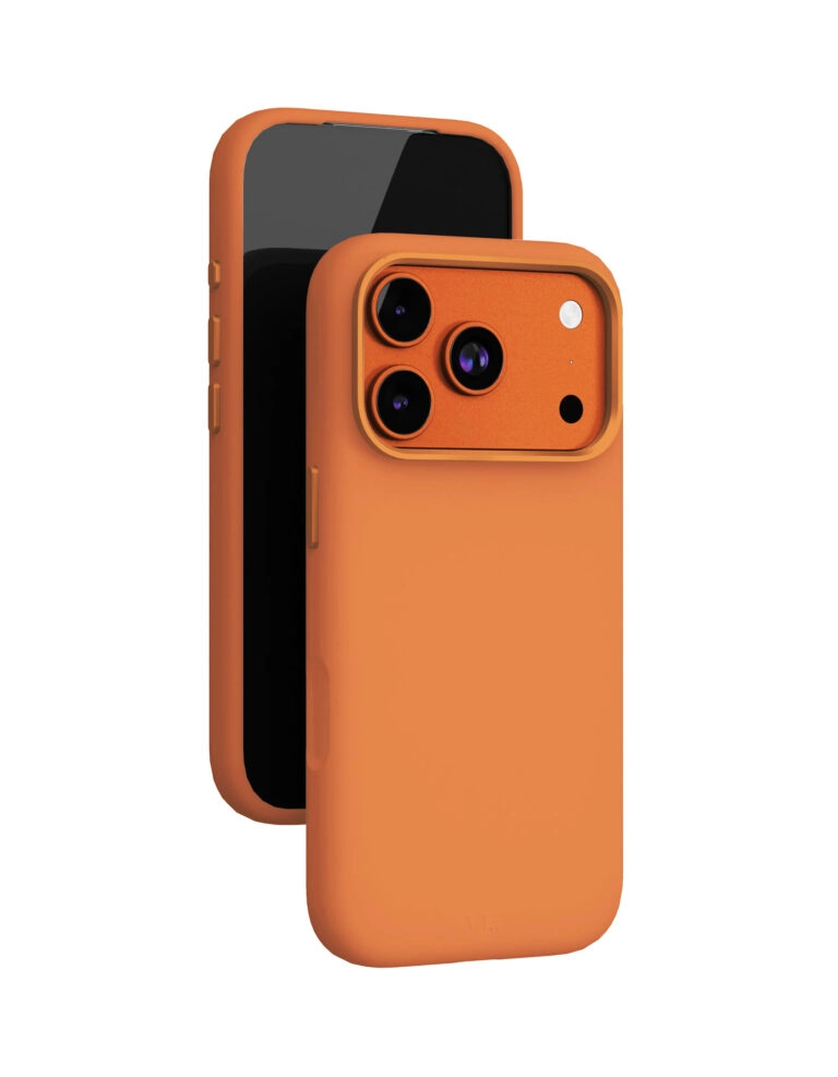 Силиконовый чехол MagSafe VLP Aster Pro Case для iPhone 17 Pro, Оранжевый