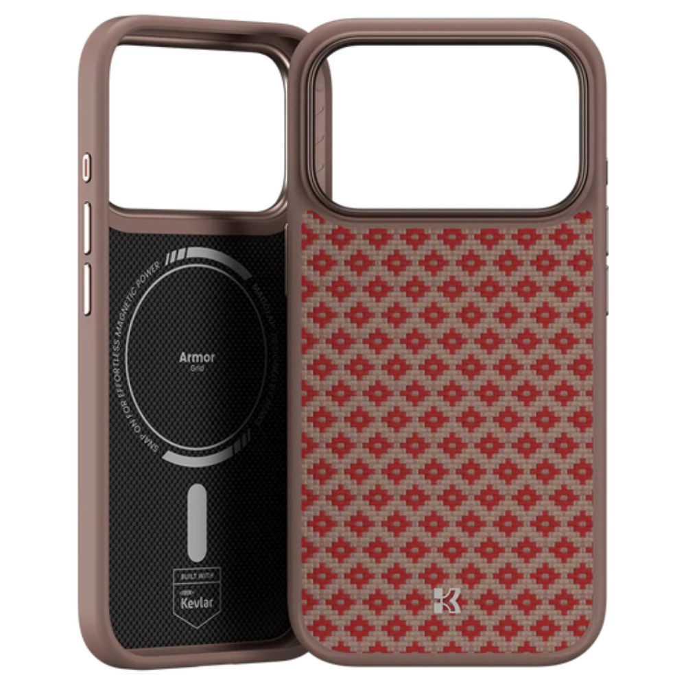 Чехол Benks ArmorAir ArmorGrid iPhone 17 Pro (Terra Orange | Оранжевый)