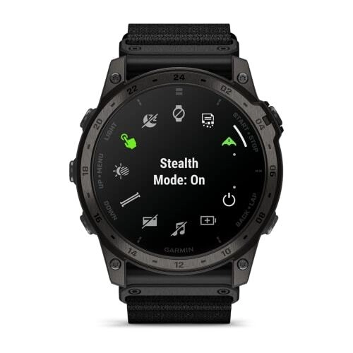 Смарт-часы Garmin Tactix 7 Amoled Edition - 51 mm, черный с черным нейлоновым ремешком