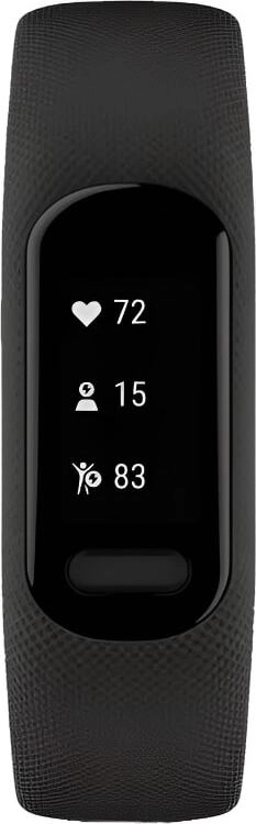 Фитнес-браслет Garmin Vivosmart 5 - 19 mm, Черный (размер S/M)