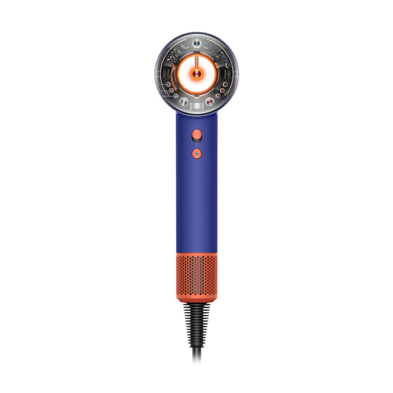 Фен Dyson Supersonic Nural HD16, синий (Prussian Blue/Topaz Orange)