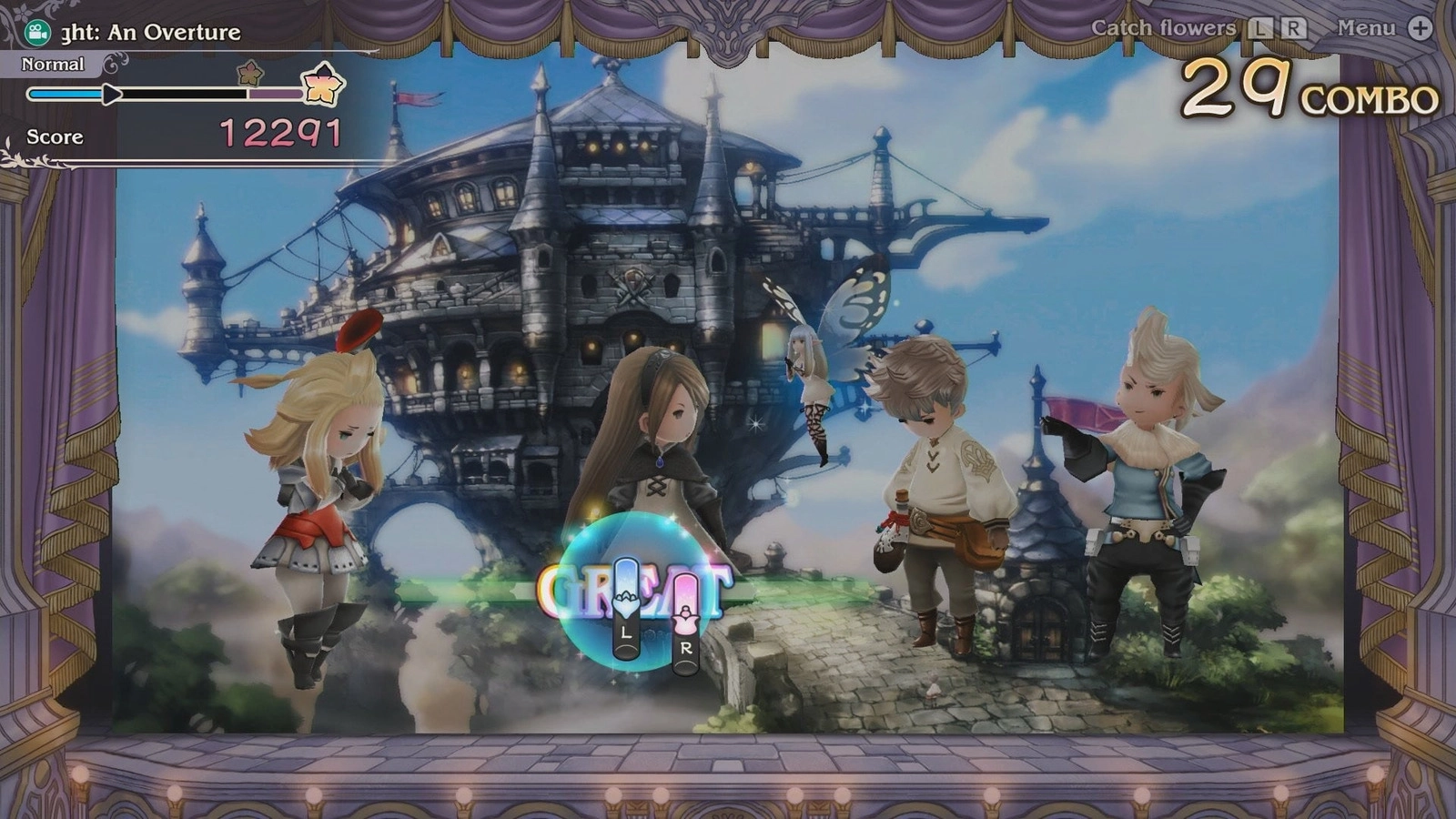 Игра Bravely Default: Flying Fairy HD Remaster (Game-Key Card), английский язык (NS2)