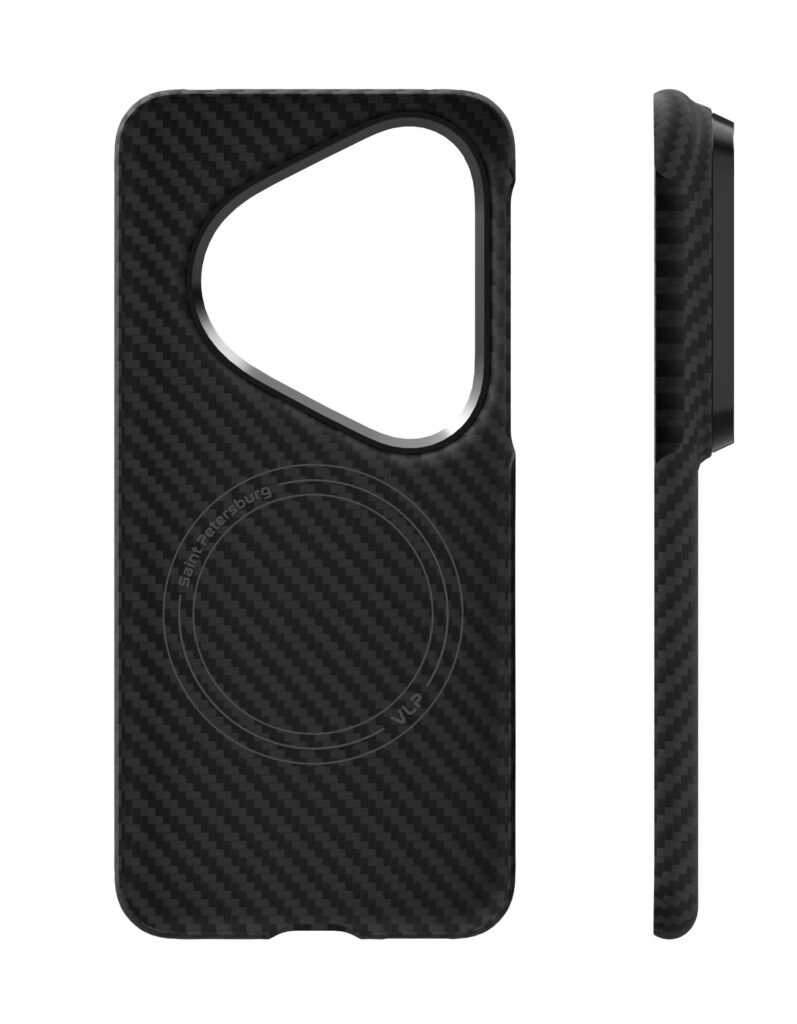Чехол защитный VLP Kevlar Case c MagSafe для Huawei Pura 80 Ultra, черный