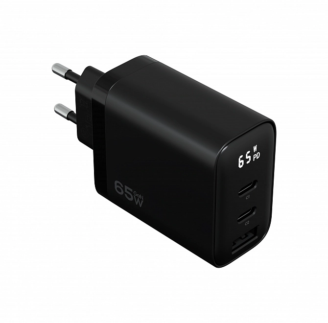 Сетевое зарядное устройство Magssory Digit 65W GaN
