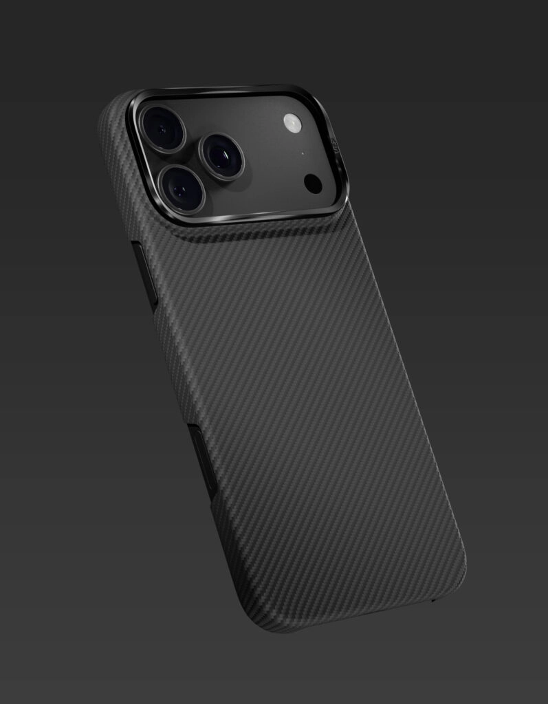 Чехол VLP Kevlar Case для iPhone 18 Pro, черный