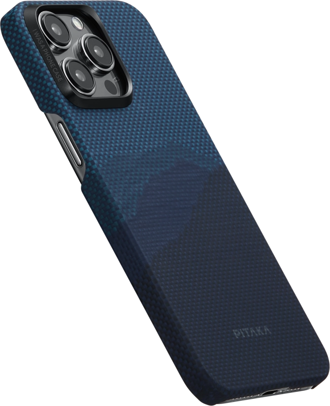 Чехол Pitaka MagEZ 4 StarPeak для iPhone 15 Pro Max, Кевлар, Over The Horizon