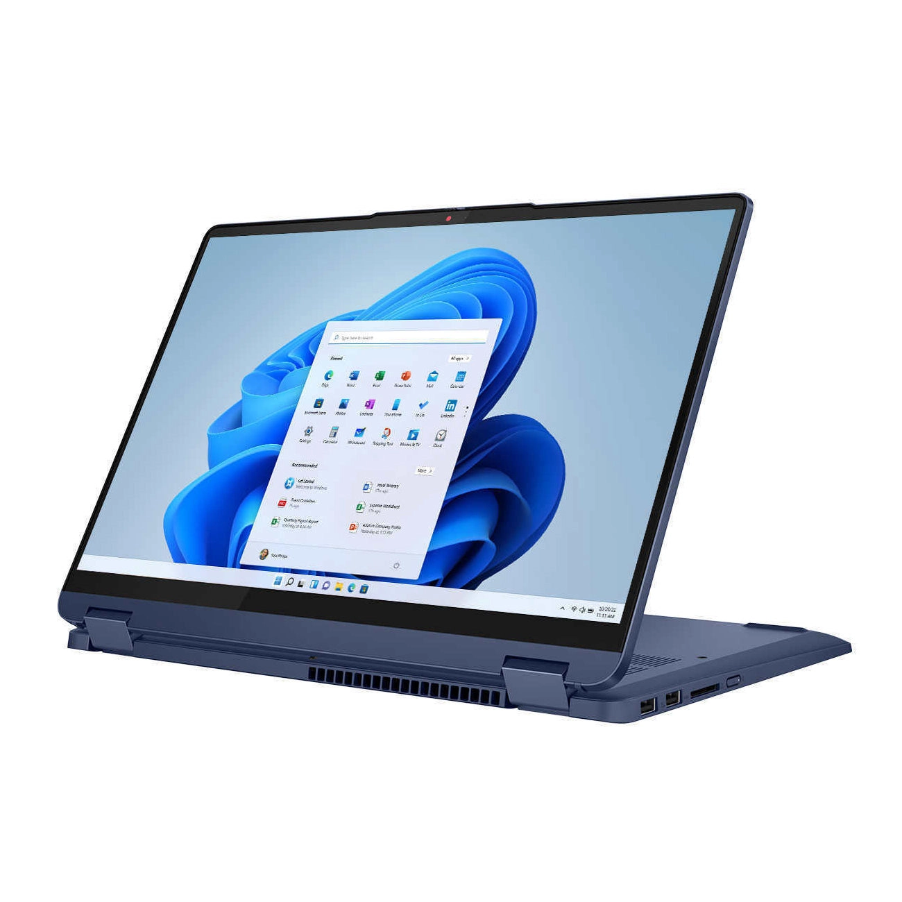 Ноутбук Lenovo IdeaPad 5 2-in-1 14 83DR000KUS (AMD Ryzen 5 8645HS 16 ГБ/512 ГБ SSD) синий