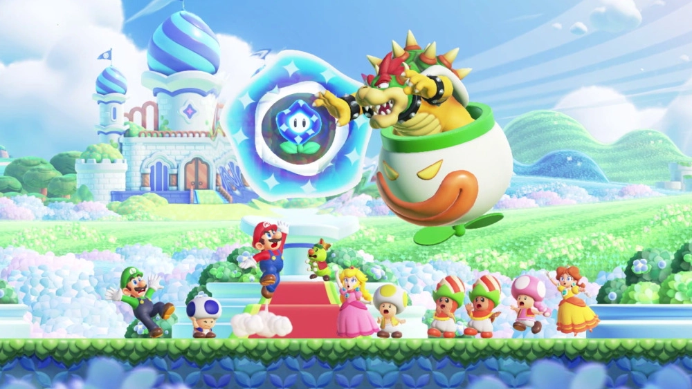 Игра Super Mario Bros. Wonder, русские субтитры (NS)