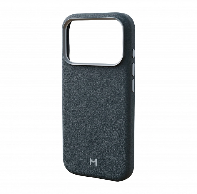 Чехол Magssory Eco-Leather Case для iPhone 17 Pro с MagSafe, Midnight