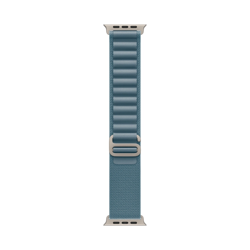 Смарт-часы Apple Watch Ultra 3 - 49 mm Natural Titanium case | ремешок Alpine Loop | Light Blue, M