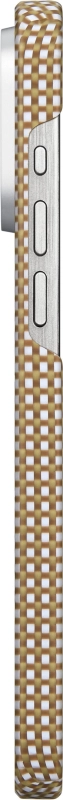 Чехол Pitaka MagEZ Case 5 для iPhone 15 Pro Бежевый