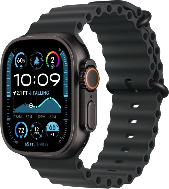 Ремешок Ocean Band для Apple Watch Ultra - 49mm черный