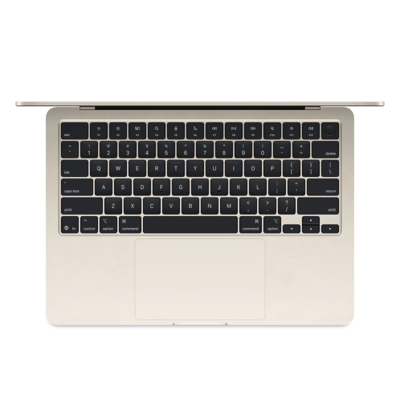Ноутбук Apple MacBook Air 13" M4 (2025) 10C CPU-10C GPU, 24 ГБ RAM, 512 ГБ SSD, (Starlight | Сияющая звезда)